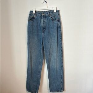 Topshop Blue Flare & Wide Leg Jeans
